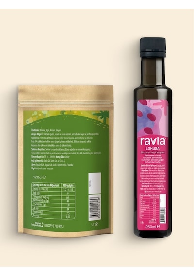 Ravla Anne Çayı -120 G - Ravla Lohusa Bitkisel Yağ Karışım 250 Ml