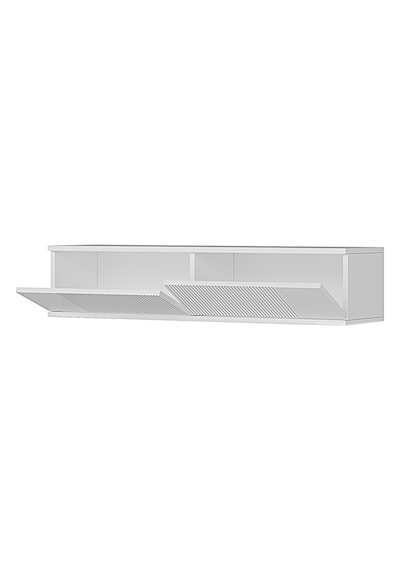 Tda1204 Corsa Duvara Montaj Tv Stand, Tv Rafı 120cm Beyaz-traverten