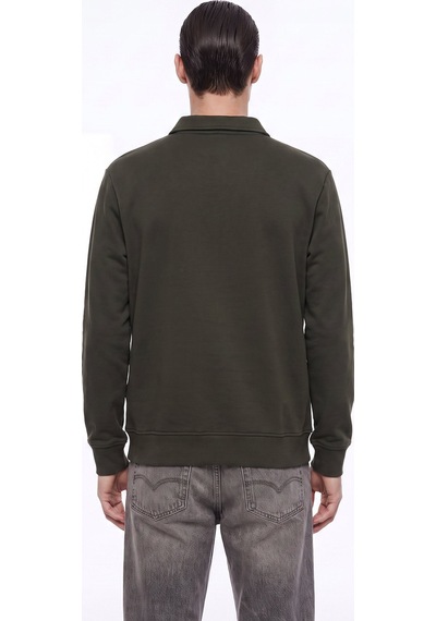 Mustang Haki Erkek Sweatshirt M6wm-swt1025