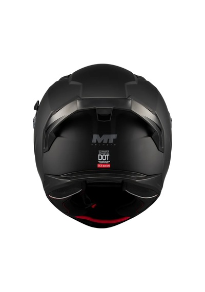 Mt Helmets Breaker Sv Pure A1 Mat Kapalı Kask Mat Siyah
