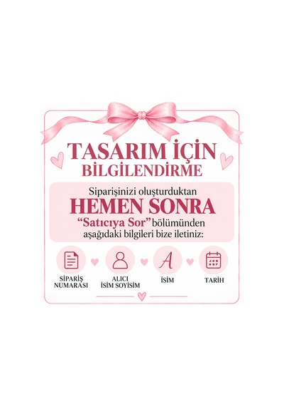 Kişiye Özel Doğum Günü Kartı 10 Adet Etkinlik-parti Kartı Pembe Tüm Yaşlar