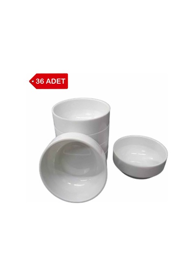 36 Adet - 12cm Melamin Çorba Kasesi, Cacık, Meze, Komposta