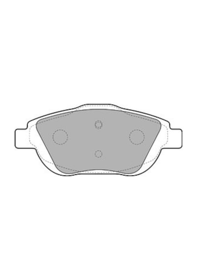 Peugeot 2008 1.6 Bluehdi 100 2015-2019 Delphi Ön Fren Balatası N11.19967