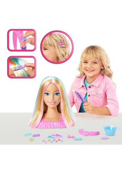 Jfg81 Barbie Saç Tasarımı Büstü Standart