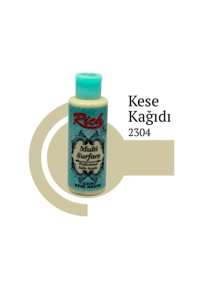 Rich Multi Surface 2304 Kese Kağıdı Akrilik Boya 120 Cc - 8682374038456