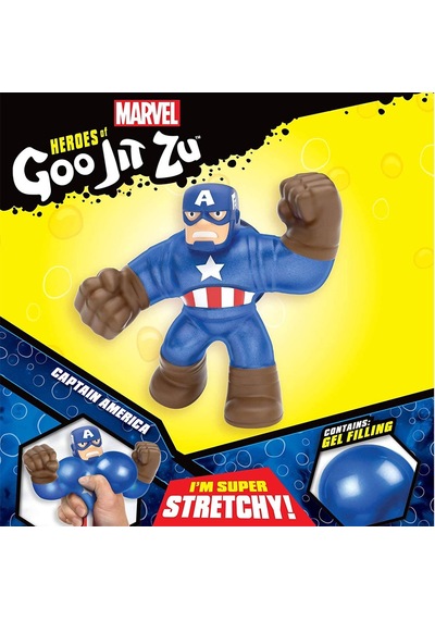 Goojitzu Marvel Tekli Figür Captain America 41038-4