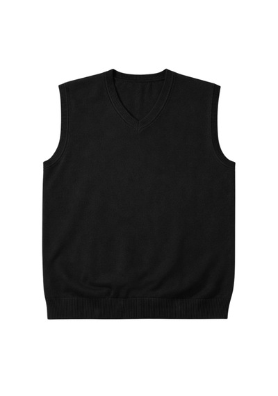 Battalmoda Erkek Büyük Beden Siyah V Yaka Süveter 3xl-4xl-5xl-6xl