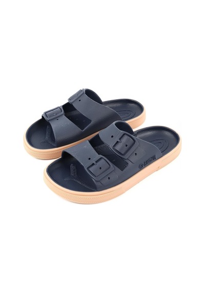 Boatilus Rocksy-f Navy/beige Erkek Çocuk Terlik Lacivert