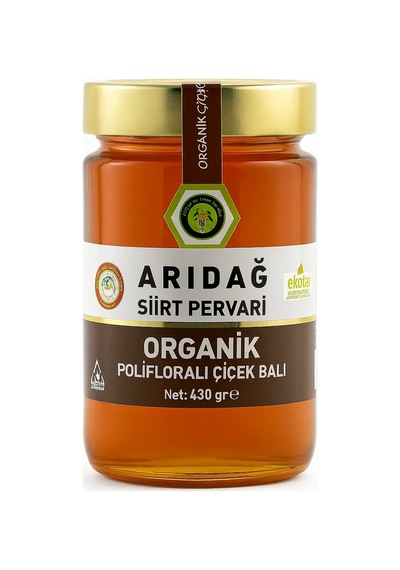Arıdağ Organik Polifloralı Çiçek Balı 430 G