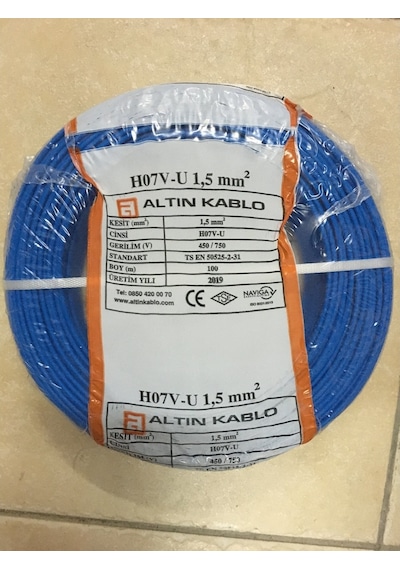 Altın Kablo 1.5 Nya Tam Bakır