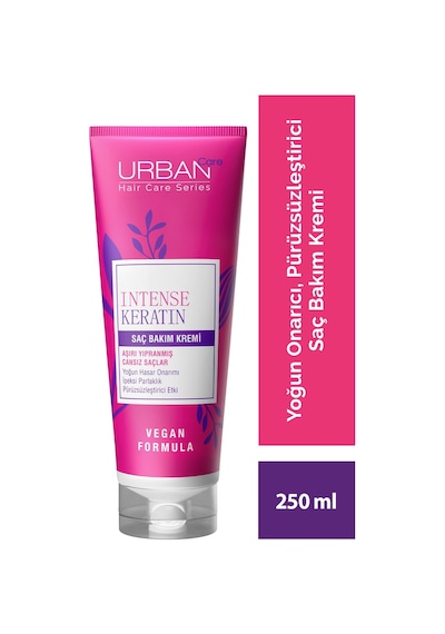 Urban Care Intense Keratin Aşırı Yıpranmış Saçlara Özel Saç Bakım Kremi 250 ML