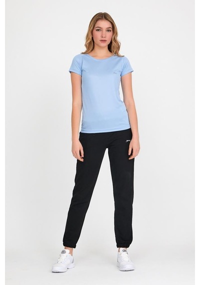Slazenger Kadın Tişört Relax Kadın T-Shirt A.Mavi