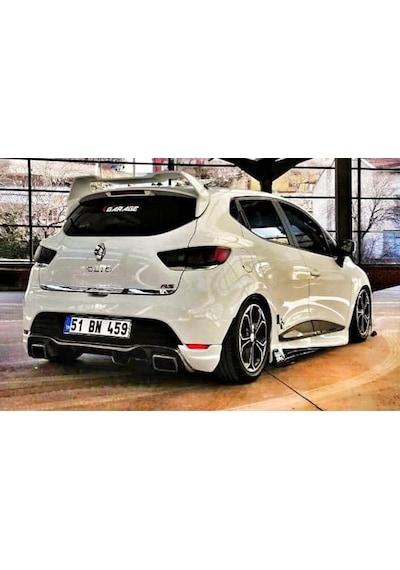 Renault Clio 4 Rs Egzoz Görünümlü Difüzör (Plastik) N11.30096