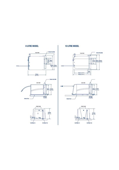 Whale 8 Litre Gazlı & Elektrikli Su Isıtıcı-964