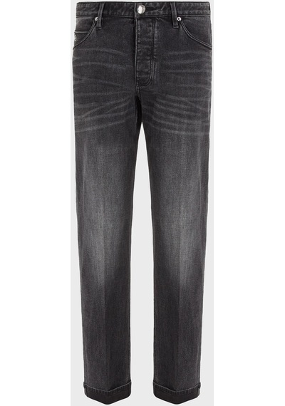 Emporio Armani Erkek Kot Pantolon 6r1j69 1dqvz 0006 Siyah