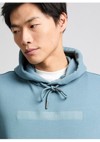 Calvin Klein Calvın Kleın Erkek Sweatshırt K10k113768-cfq K10k113768-cfq Mavi Mavi