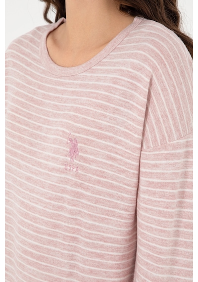 U.s. Polo Assn. Kadın Pembe Pijama Takım 50302036-vr041 Pembe