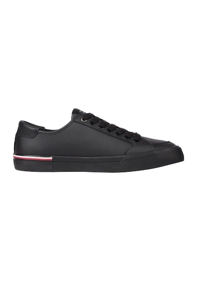 Tommy Hilfiger Core Corporate Vulc Leather Siyah