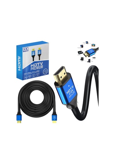 Hdmi Kablo 2.0v Hdtv 4k 60hz 10mt Poke Pk-6854