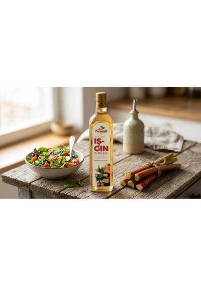 Perverde Doğal Işgın Sirkesi 500 Ml Doğal Fermantasyon, Katkısız, Cam Şişe