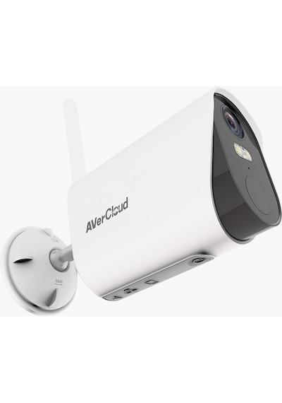 Avercloud Tuya Ac-s12 Ip Wıfı Spotlıght 2x6500k Beyaz Led Pır Bullet Solar Kamera