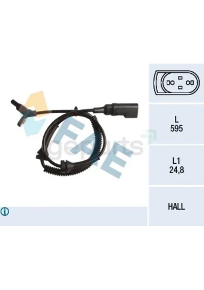 Abs Hız Sensörü Ön Connect 1.8 16v - Di - Tdı - Tdci 2002