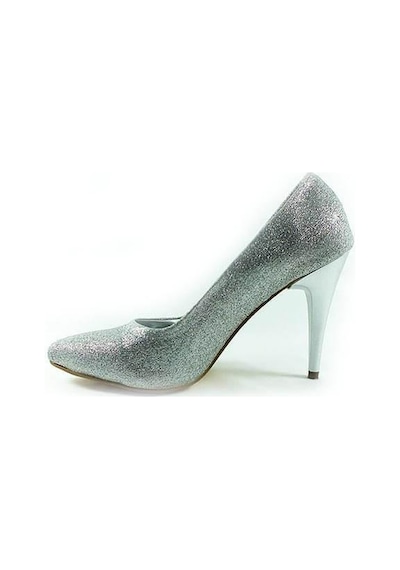 Çarıkçım Stiletto Kadın Ayakkabı Lame-Simli 61 700
