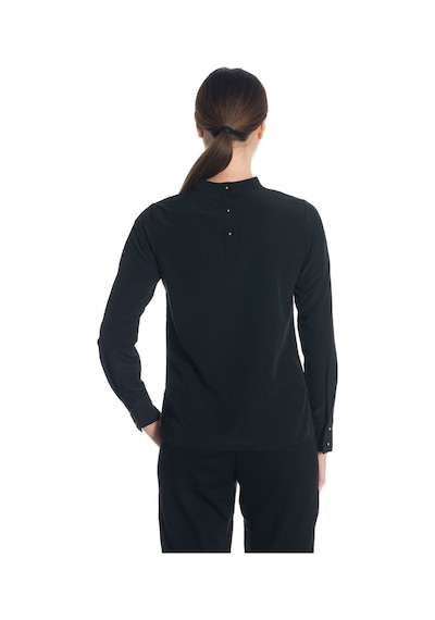 Bulalgiy Kadın Siyah Feminen Bluz - Bga033453 Siyah