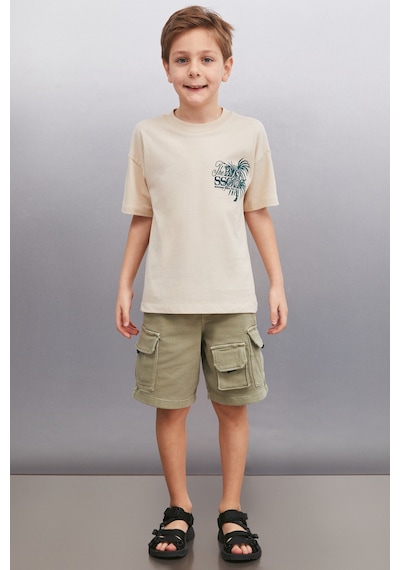 Grimelange PERTH Erkek Bej T-Shirt