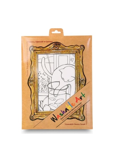 Funny Mat - Henrı Matısse The Cat Wıth Red Fısh 25 X 35 Cm