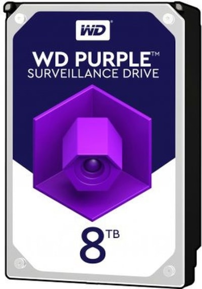 WD Purple WD81PURZ 8 TB 3.5" 5400 RPM 256 MB SATA 3 HDD