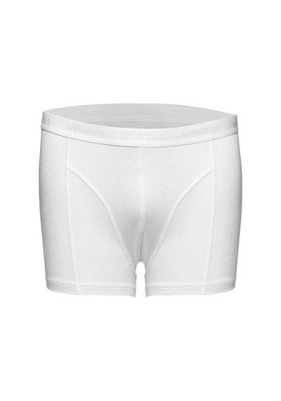 Weweus Beyaz 3'lü Micro Modal Premium Erkek Boxer 14183 Beyaz