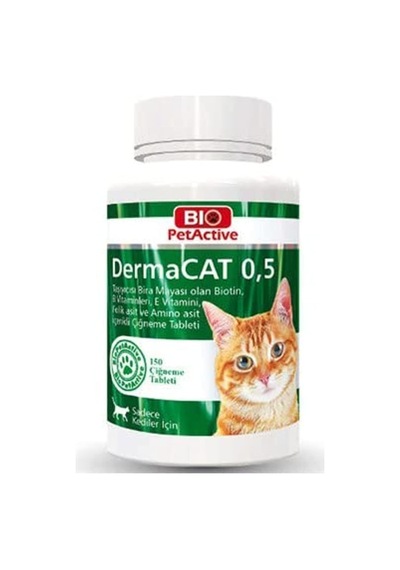 Petactive Dermacat Brewers Kedi Vitamini 150 Tablet