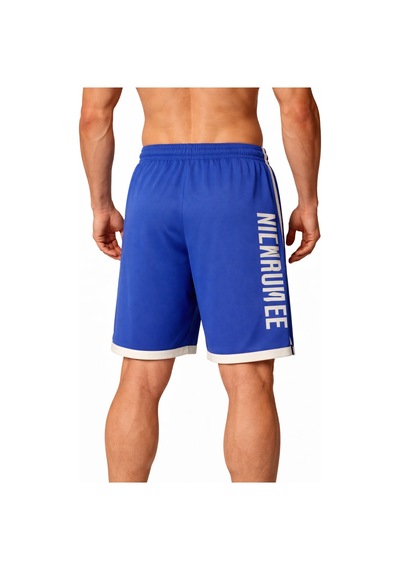 Nike Milwaukee Bucks Dri Fit Nba Basketball Shorts Erkek Basketbol Şort Mavi