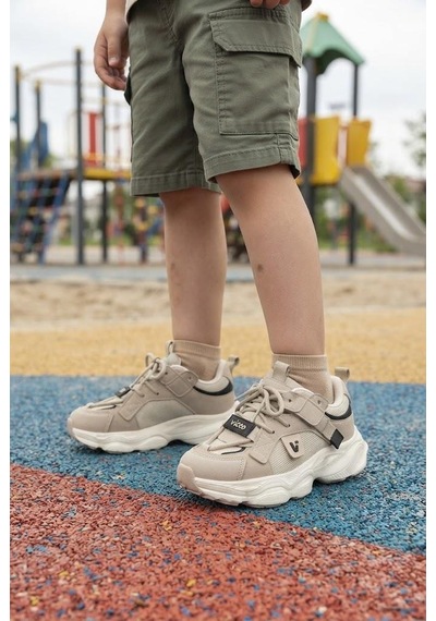 Vicco Ceni Bej Anatomik Rahat Sneaker Kız Çocuk Ayakkabı 346.f26k.125