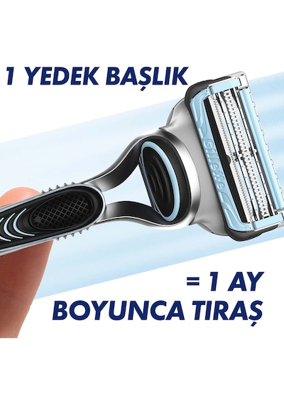 Gillette Skinguard Sensitive 4 Adet Yedek Tıraş Bıçağı