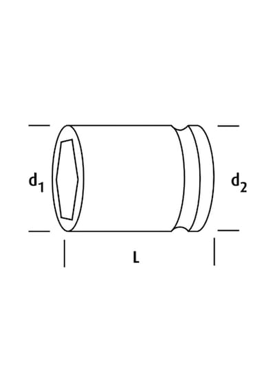 Osaka Ln34e24 Dişi Torks Lokma 3/4'' E24