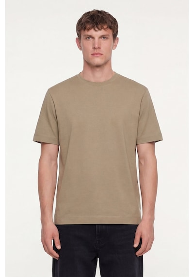 Sabri Özel Erkek Vizon Normal Kesim Regular FitPamuk Dokuma Bisiklet Yaka Basic T-shirt Sabri Özel Erkek Vizon Normal Kesim Regular FitPamuk Dokuma Bisiklet Yaka Basic T-shirt