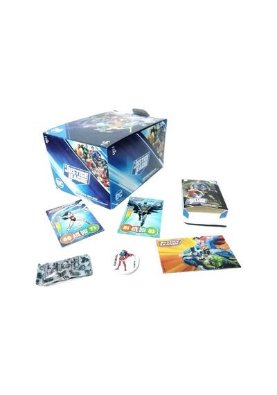 Hayal Sepeti Justice League Karakterli Kartlar + Sticker + Şekerl