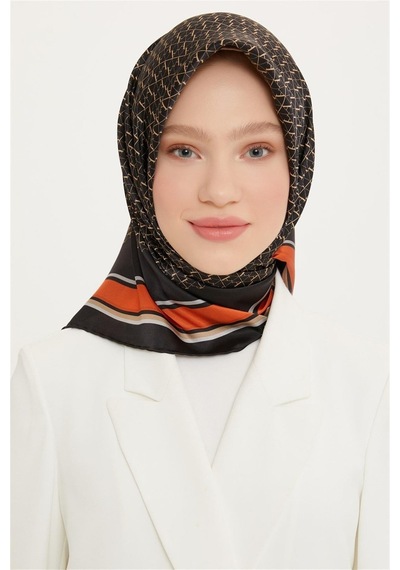 Armine İpek Eşarp Nostalji - 8724-36 Twill - 8128-21