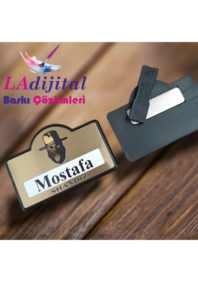Metal Yaka Kartı