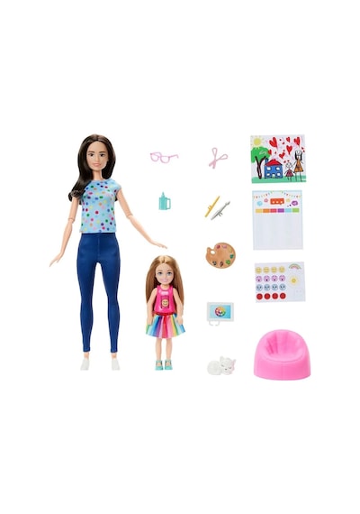 Barbie ve Chelsea Sanat Atölyesi Oyun Seti HRG48