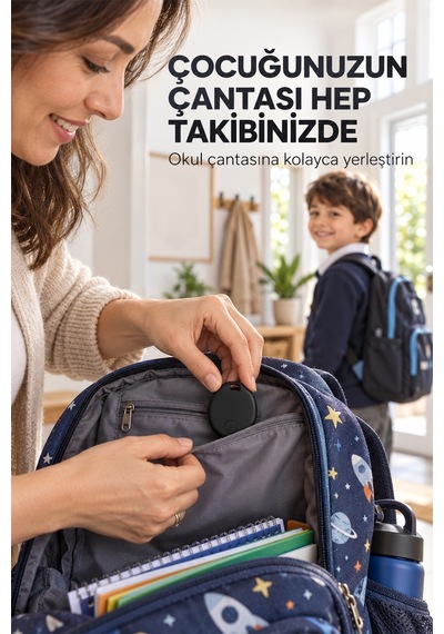 Akıllı Takip Cihazı - Manyetik Kılıf Tasarımlı Ios Android Uyumlu Airtag Akıllı Gps