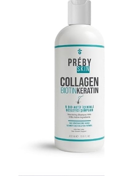 Kolajen, Biotin Ve Keratin Saç Dökülmesine Karşı 9 Bio Aktif İçeren Besleyici Şampuan