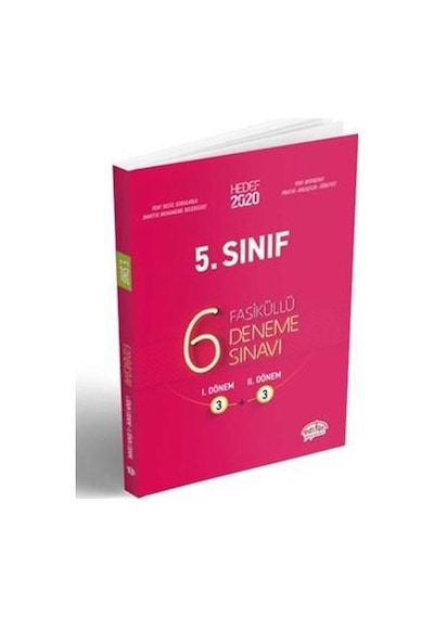 5.Sınıf 6 Fasikül Deneme - Editör Yayınevi