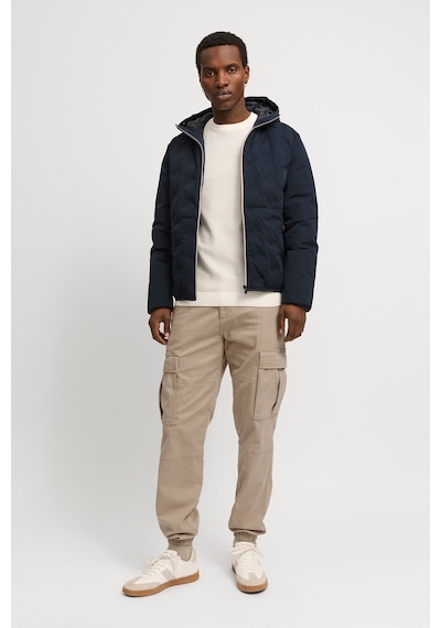 Jack & Jones Erkek Jpstkane Rahat Kalıp Kargo Pantolon 12268261 Bej Bej