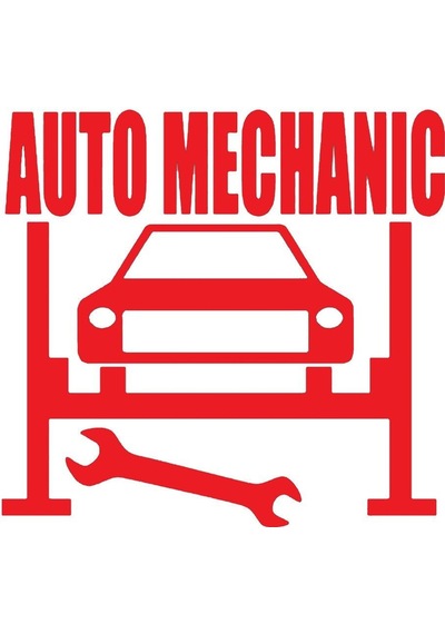 Auto Mechanic Sticker Oto-motor-laptop-duvar-dekor 36 X 36 Cm