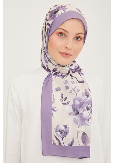 Armine Trend Modal Şal 6316 17 Mor