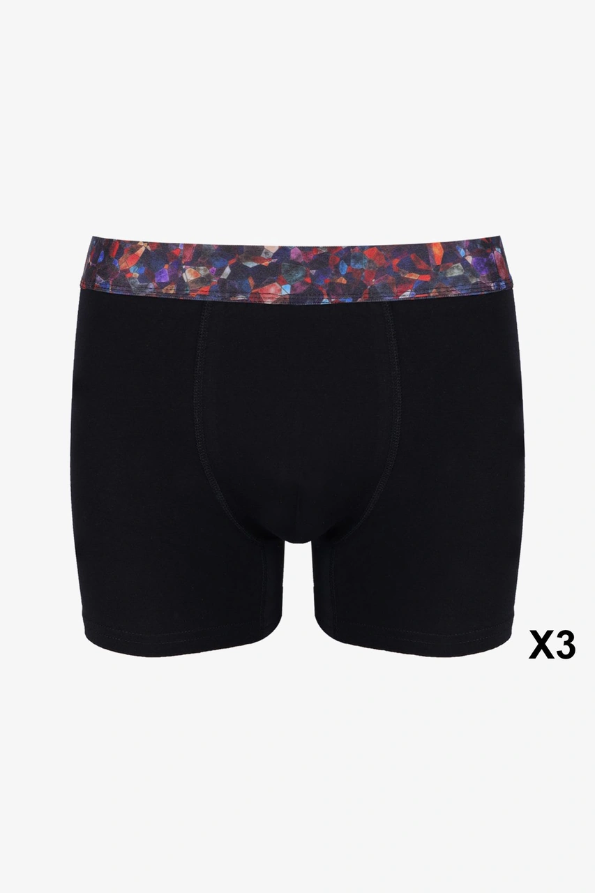 Koza İç Giyim Erkek 6'lı Pamuklu Likralı Boxer Ko9003bx-34 Ko9003bx-34