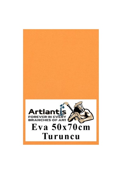 Turuncu Eva 50x70 Cm 1 Adet Eva Süngeri Okul Kreş Anasınıfı Elişi Etkinlikleri